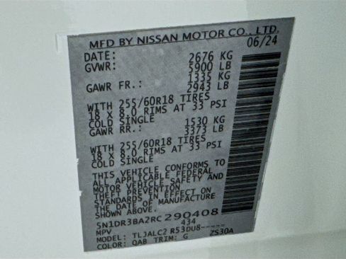 Used 2024 Nissan Pathfinder SV FWD image 43