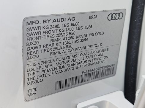 Certified 2025 Audi Q5 Premium Plus w/ Premium Plus image 30