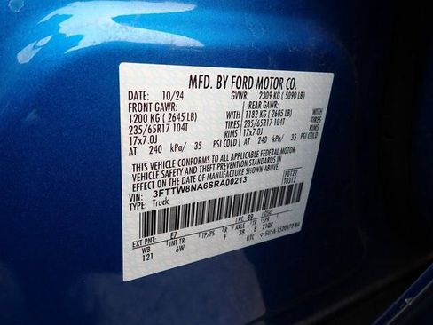 Used 2025 Ford Maverick Tremor AWD/4WD image 24