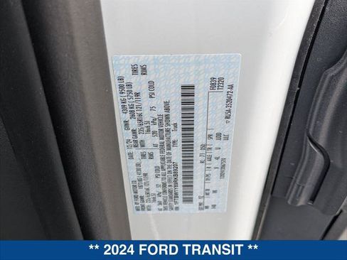 New 2024 Ford Transit 350 Low Roof w/ Load Area Protection Package image 27