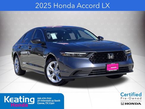 Certified 2025 Honda Accord LX image 1