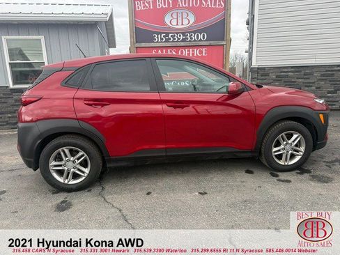 Used 2021 Hyundai Kona SE w/ Cargo Package AWD/4WD image 7
