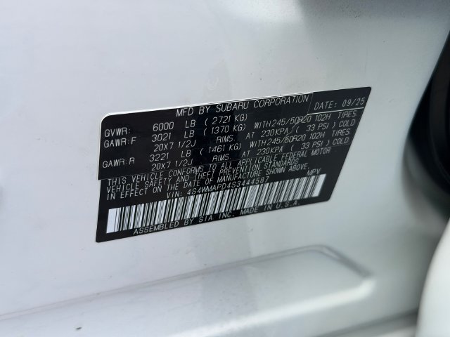 Certified 2025 Subaru Ascent Limited AWD/4WD image 23