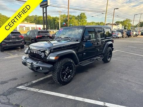 Used 2021 Jeep Wrangler Unlimited Sport AWD/4WD image 4