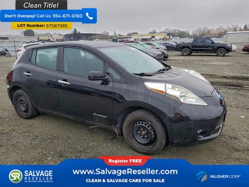 Used 2013 Nissan Leaf S w/ Charger Pkg image 5