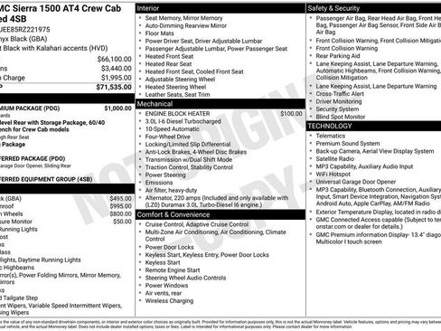 Certified 2024 GMC Sierra 1500 AT4 w/ AT4 Premium Package AWD/4WD image 59