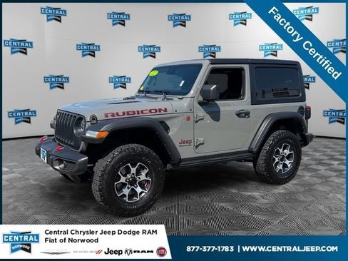 Certified 2022 Jeep Wrangler Rubicon w/ LED Lighting Group AWD/4WD image 1