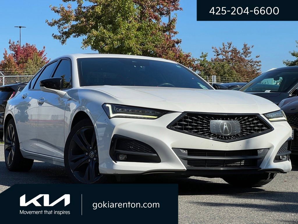 Used 2021 Acura TLX w/ A-SPEC Package AWD/4WD image 1