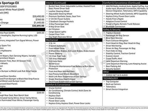 New 2026 Kia Sportage EX image 19