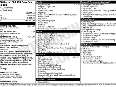 Used 2020 GMC Sierra 1500 AT4 w/ AT4 Premium Package AWD/4WD image 29