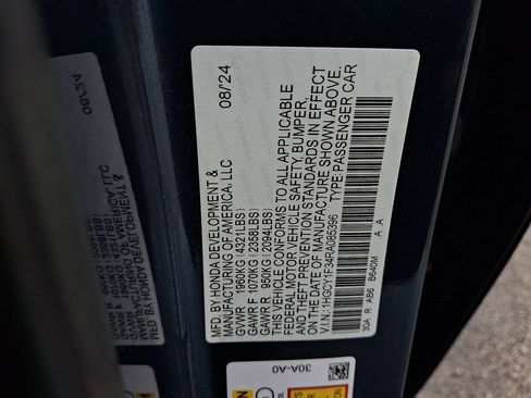 Used 2024 Honda Accord EX image 26
