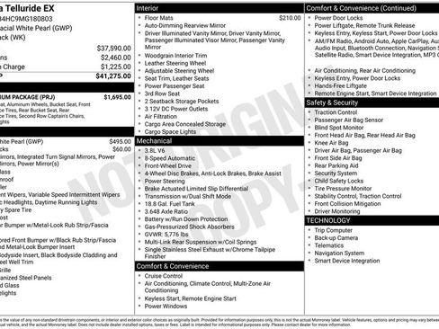 Used 2021 Kia Telluride EX w/ EX Premium Package image 5