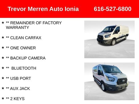 Used 2024 Ford Transit 250 Low Roof w/ Exterior Upgrade Package image 8