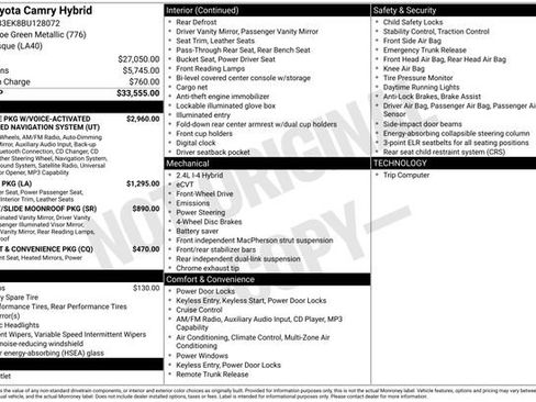 Used 2011 Toyota Camry Hybrid image 7