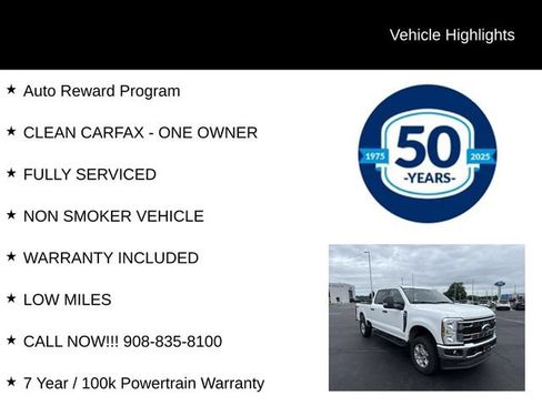 Used 2025 Ford F250 XLT w/ Snow Plow Prep Package AWD/4WD image 5
