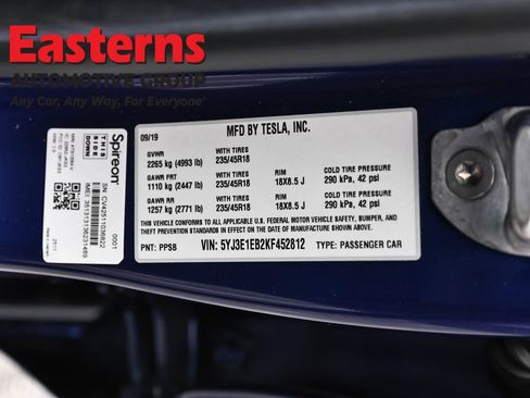 Used 2019 Tesla Model 3 Long Range AWD/4WD image 29