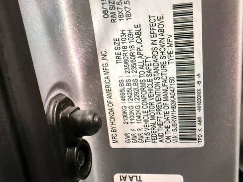 Used 2019 Honda CR-V EX-L image 54