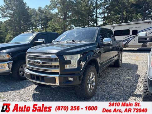 Used 2016 Ford F150 Platinum w/ Trailer Tow Package AWD/4WD image 1