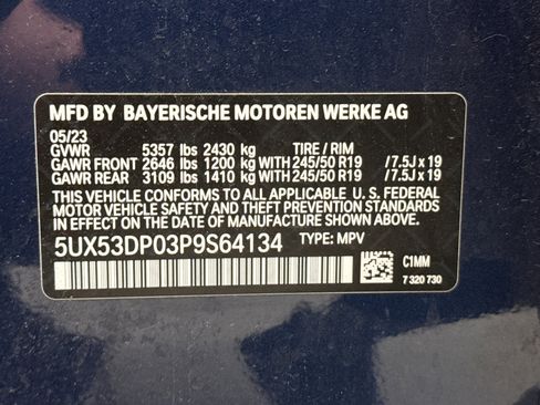 Used 2023 BMW X3 xDrive30i w/ Premium Package AWD/4WD image 11
