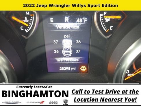 Used 2022 Jeep Wrangler Sport AWD/4WD image 14