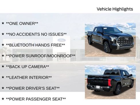 Used 2023 Toyota Tundra Platinum w/ Advanced Package AWD/4WD image 6