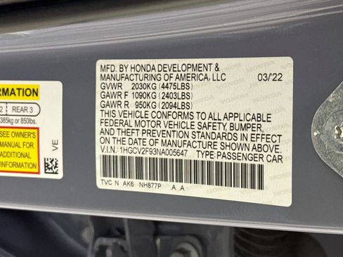 Used 2022 Honda Accord Touring image 38