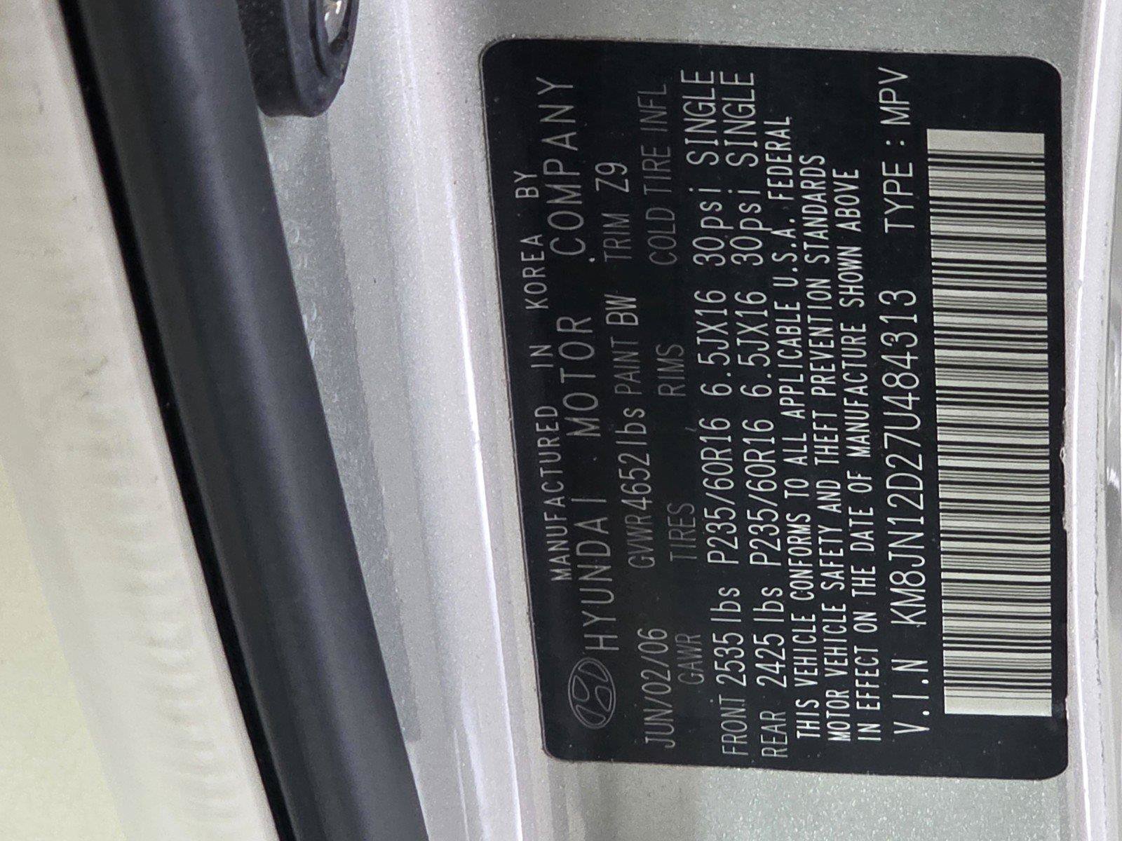 Used 2007 Hyundai Tucson Limited FWD image 32
