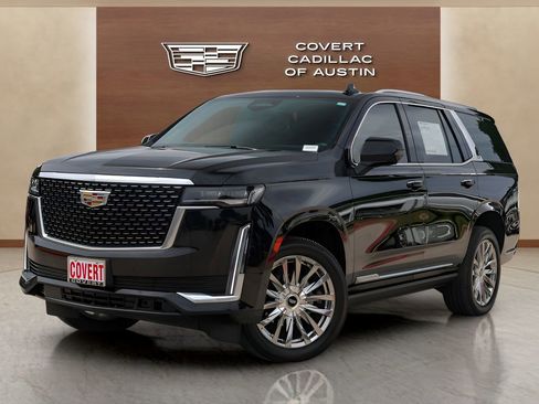 Used 2021 Cadillac Escalade Premium Luxury w/ Driver Assist Tech Package AWD/4WD image 1