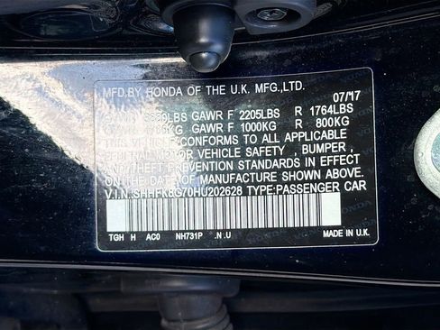 Used 2017 Honda Civic Type R image 32