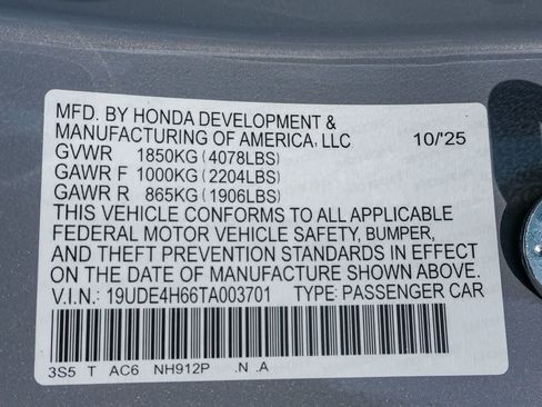 Used 2026 Acura Integra A-Spec FWD image 21