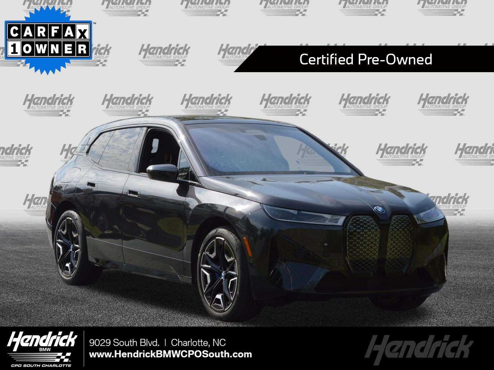 Certified 2024 BMW iX xDrive50 w/ Premium Package AWD/4WD image 1