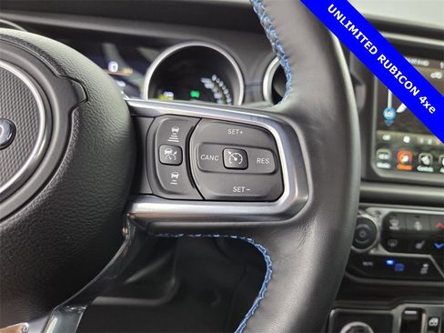 Used 2021 Jeep Wrangler Unlimited Rubicon 4xe w/ Steel Bumper Group image 31