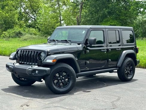 Used 2021 Jeep Wrangler Unlimited Sport AWD/4WD image 1