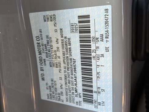 New 2026 Lincoln Nautilus Premier w/ Jet Appearance Package image 37