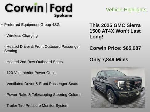 Used 2025 GMC Sierra 1500 AT4X image 24