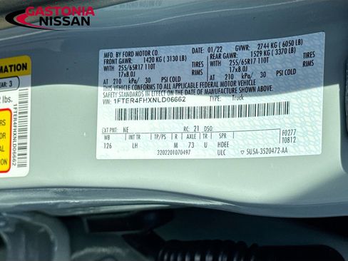 Used 2022 Ford Ranger XLT w/ Equipment Group 301A Mid image 40