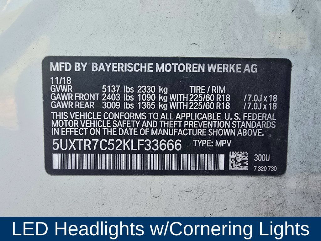 Used 2019 BMW X3 sDrive30i w/ Convenience Package RWD image 11