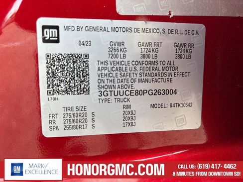 Used 2023 GMC Sierra 1500 Elevation w/ X31 Off-Road Package image 34