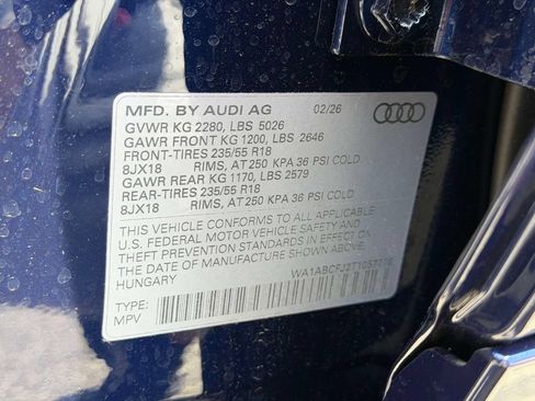 New 2026 Audi Q3 quattro 2.0T AWD/4WD image 14