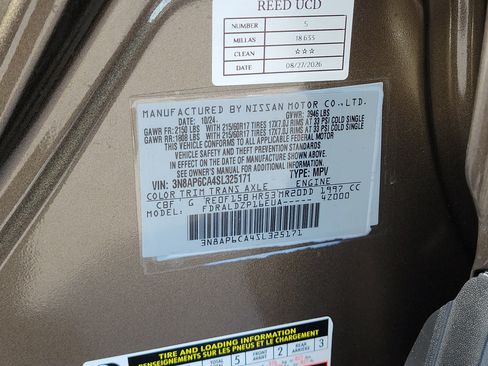 Certified 2025 Nissan Kicks SV w/ Charging Package FWD image 30