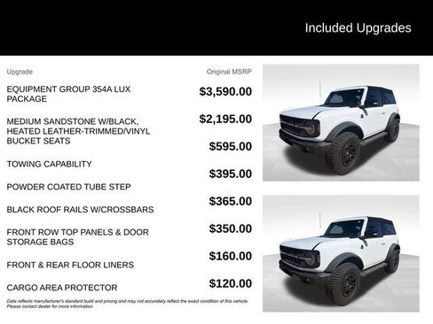 Used 2021 Ford Bronco Wildtrak AWD/4WD image 5
