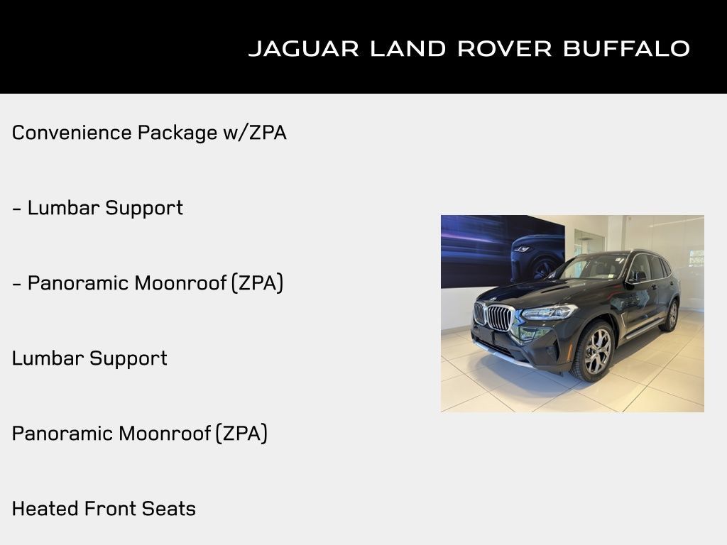 Used 2022 BMW X3 xDrive30i w/ Convenience Package w/ZPA AWD/4WD image 4