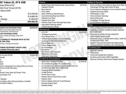 Certified 2023 GMC Yukon XL AT4 w/ AT4 Premium Plus Package AWD/4WD image 57
