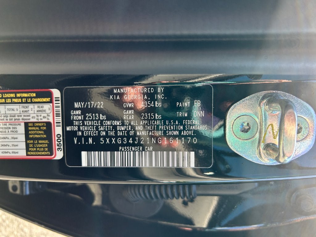 Used 2022 Kia K5 EX w/ EX Premium Package FWD image 33