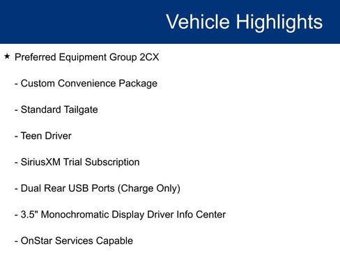 Used 2025 Chevrolet Silverado 1500 Custom Trail Boss w/ Dark Appearance Package image 24