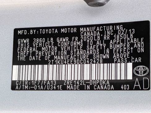 Used 2013 Toyota Matrix L w/ L Sport Pkg image 28