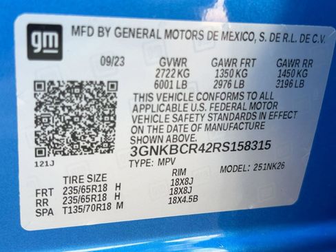 Certified 2024 Chevrolet Blazer LT w/ Convenience Package image 18