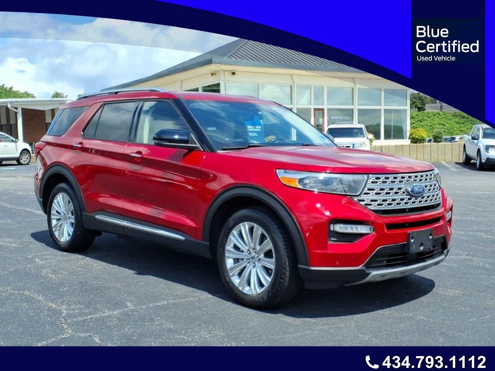 Certified 2021 Ford Explorer Limited w/ Equipment Group 301A AWD/4WD image 1