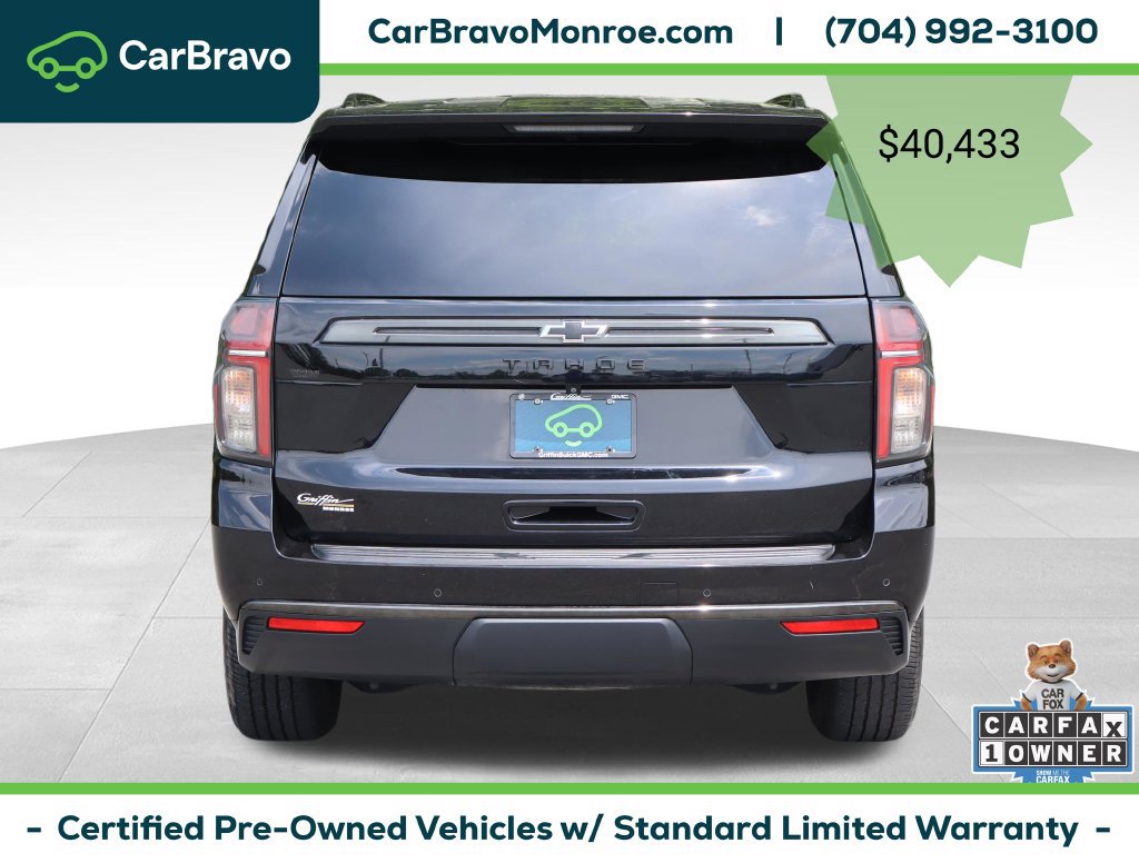 Certified 2021 Chevrolet Tahoe Z71 w/ Z71 Signature Package AWD/4WD image 5