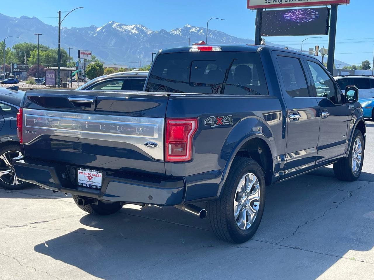 Used 2015 Ford F150 Platinum w/ Technology Package AWD/4WD image 5